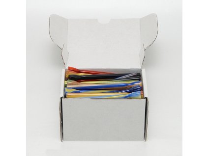 Skleněnka barevná Zelí 10 cm Box 50 ks