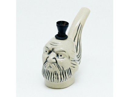 Bong keramika Vousatý muž 9 cm