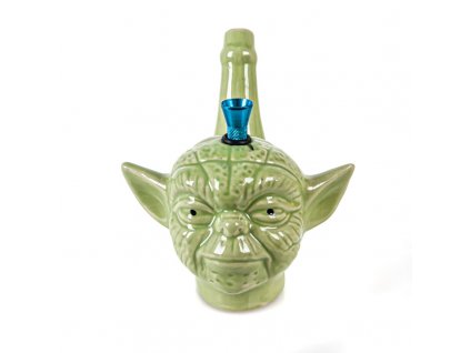 Bong keramika Mr.Yoda 14 cm zelená