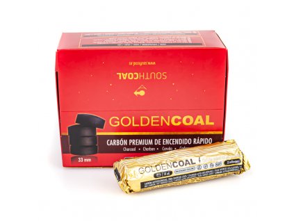 Uhlíky do vodní dýmky Golden Coal 33 mm KR 1 x 10