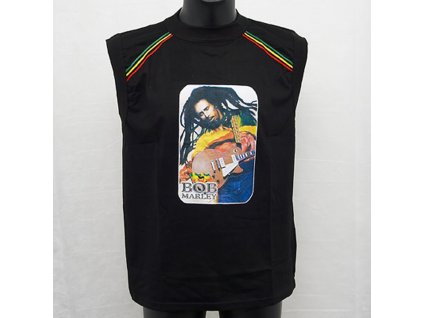 Tričko Bob Marley 03 bez rukávů