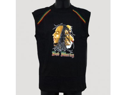 Tričko Bob Marley 09 bez rukávů
