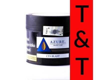 Tabák Azure Black Cts Blast 250 g