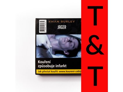 Tabák Khan Burley Jager 40 g