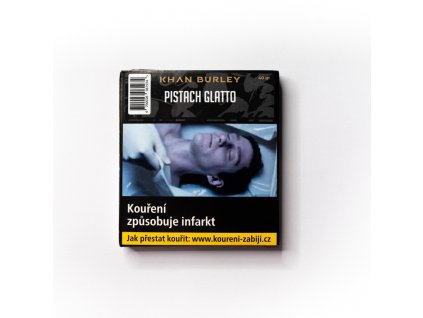 Tabák Khan Burley Pistach Glatto 40 g