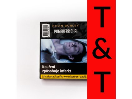 Tabák Khan Burley Pomeberr Chai 40 g
