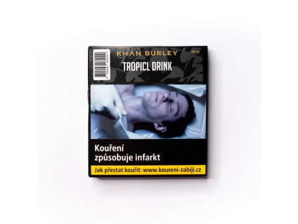 Tabák Khan Burley Tropicl Drink 40 g