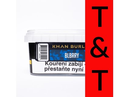 Tabák Khan Burley Blbrry 250 g