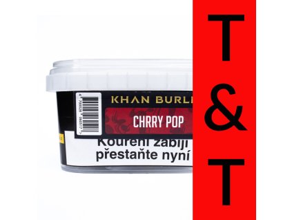 Tabák Khan Burley Chrry Pop 250 g