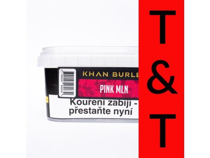 Tabák Khan Burley Pink Mln 250 g
