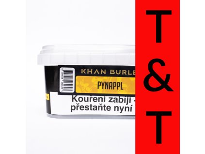 Tabák Khan Burley Pynappl 250 g