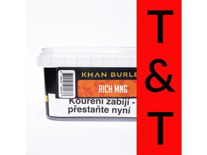 Tabák Khan Burley Rich Mng 250 g