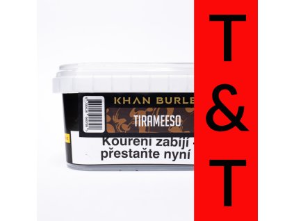 Tabák Khan Burley Tirameeso 250 g