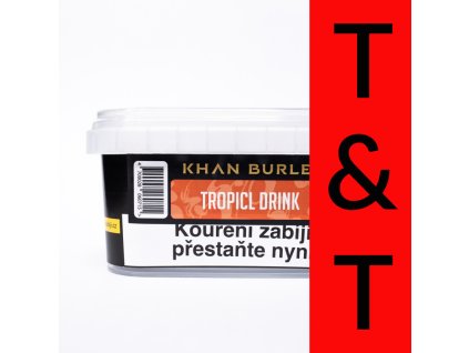 Tabák Khan Burley Tropicl Drink 250 g