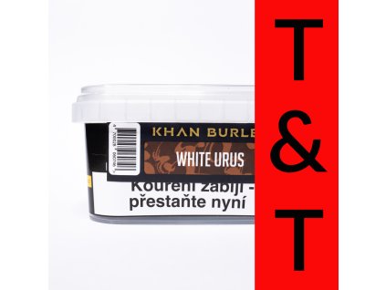Tabák Khan Burley White Urus 250 g