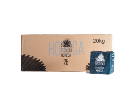Uhlíky do vodní dýmky Cocoloco 26 mm 20 kg