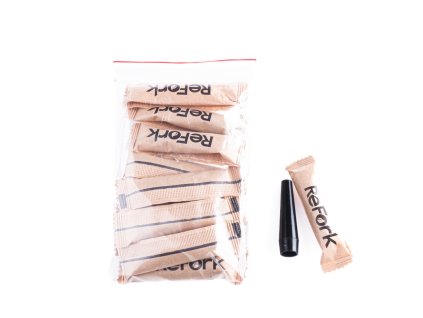 Hygienický náustek Refork ECO Black 5,5 cm IN 10 ks