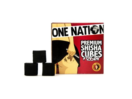 Uhlíky do vodní dýmky One Nation 26 mm 1 kg