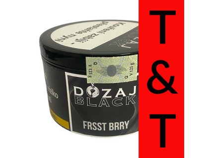 Tabák Dozaj Black Frsst Brry 125 g