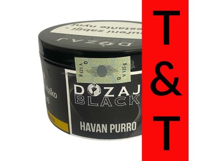 Tabák Dozaj Black Havan Purro 125 g