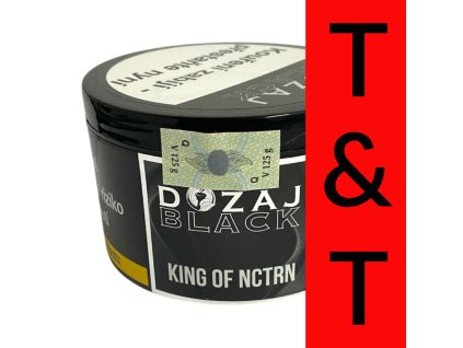 Tabák Dozaj Black King of Nctrn 125 g