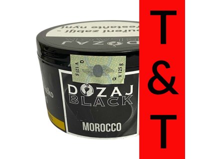 Tabák Dozaj Black Morocco 125 g
