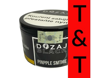 Tabák Dozaj Black Pinpple Smthie 125 g