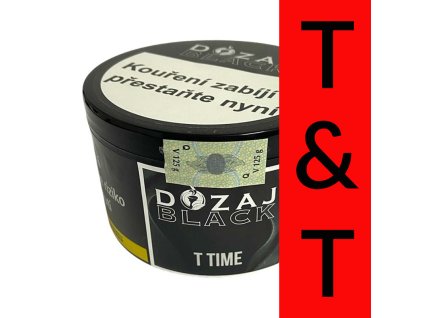 Tabák Dozaj Black T Time 125 g