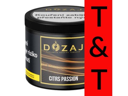 Tabák Dozaj Gold Citrs Passion 200 g