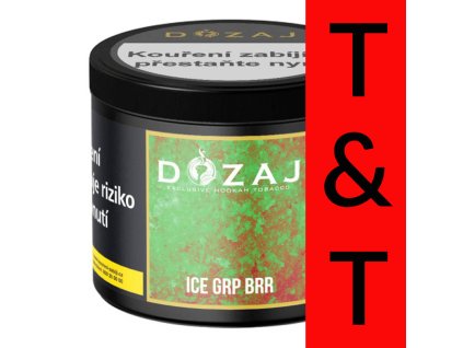 Tabák Dozaj Gold Ice Grp Brr 200 g