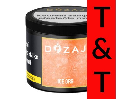 Tabák Dozaj Gold Ice Org 200 g
