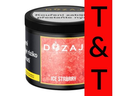 Tabák Dozaj Gold Ice Strbrry 200 g