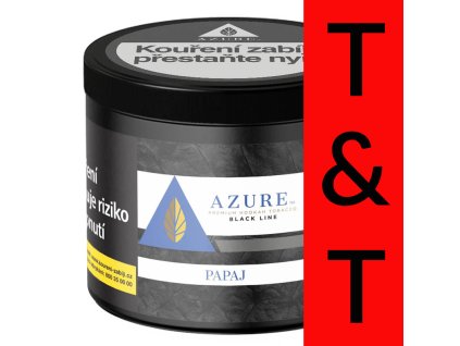 Tabák Azure Black Papaj 250 g