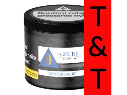 Tabák Azure Black Winter Barry 250 g