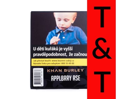 Tabák Khan Burley Applbrry Rse 40 g