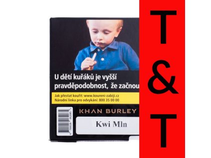 Tabák Khan Burley Kwi Mln 40 g