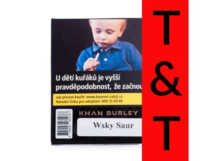 Tabák Khan Burley Wsky Saur 40 g