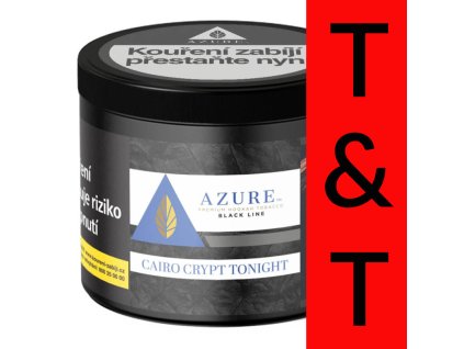 Tabák Azure Black Cairo Crypt Tonight 250 g