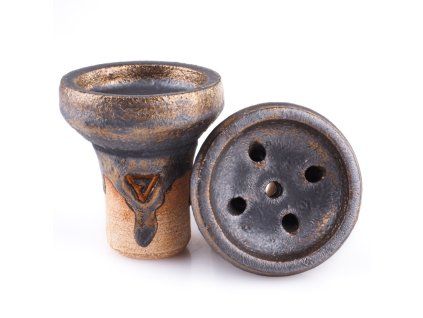 Korunka Amfora Scarab Glaze Bronze