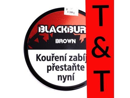 Tabák BlackBurn Brown 200 g