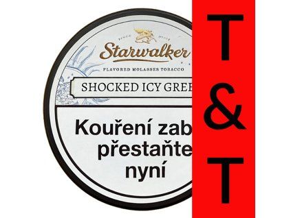 Tabák Starwalker Shocked Icy Green 250 g
