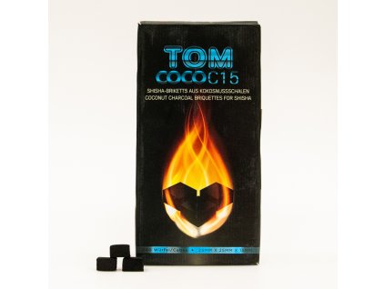 Uhlíky do vodní dýmky Tom Coco 3 kg C15
