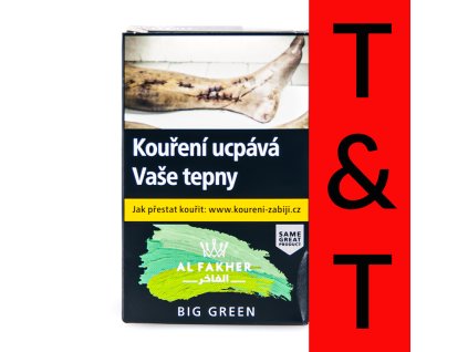 Tabák Al Fakher Big Green 50 g