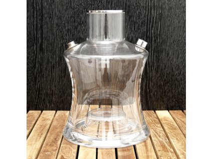 Váza pro vodní dýmky Oduman N2 23 cm čirá