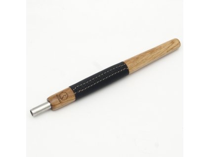 Náustek Wookah OAK dřevo / kůže