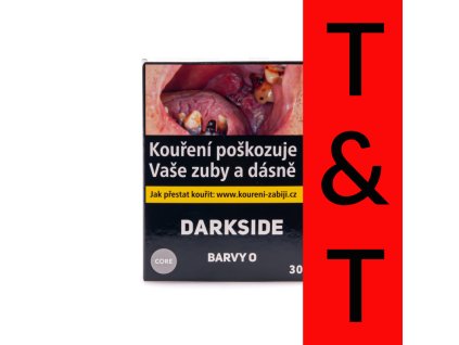 Tabák Darkside Core Barvy O 30 g