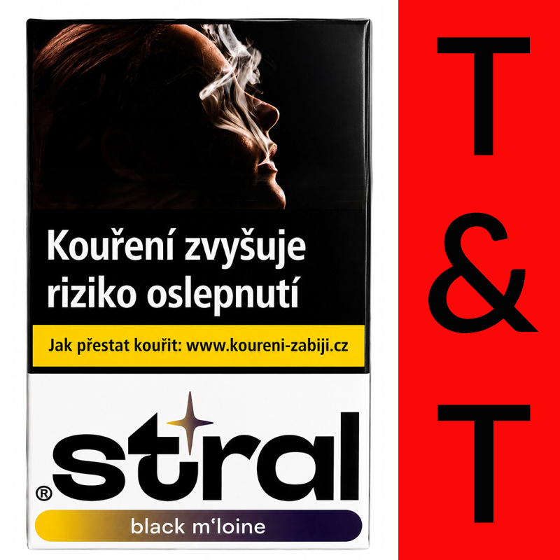 Tabák Stral Black M'loine – meloun a černý rybíz