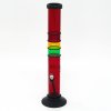 Bong acrylic Tube Rasta I. 40 cm