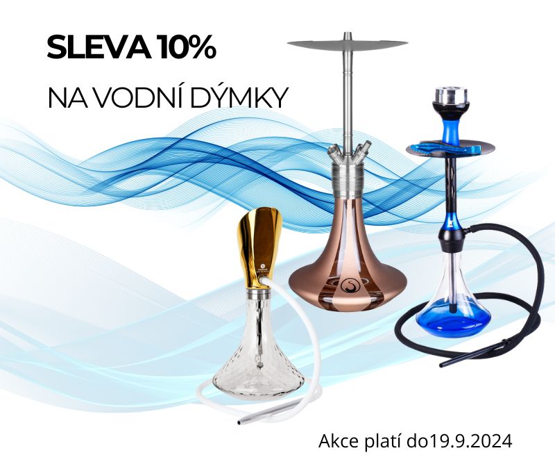 Akce - všechny vodní dýmky za výrazně nižší ceny