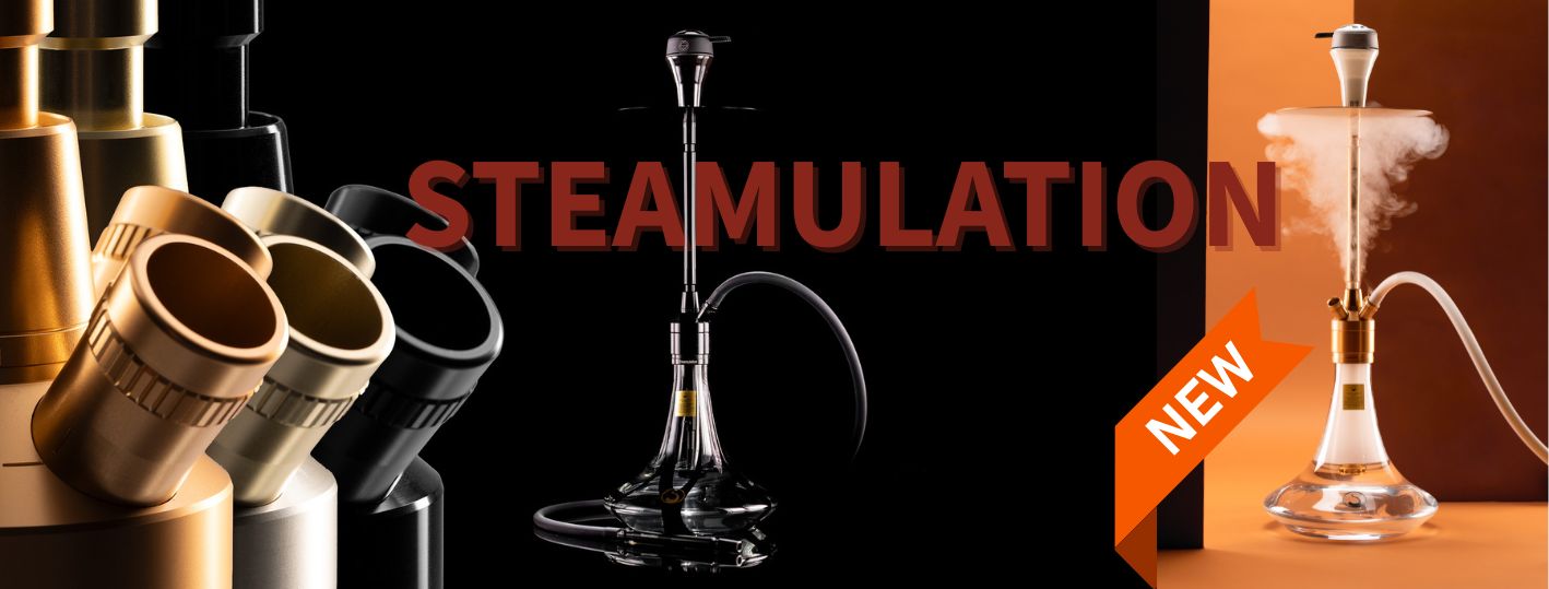 Nové vodní dýmky Steamulation